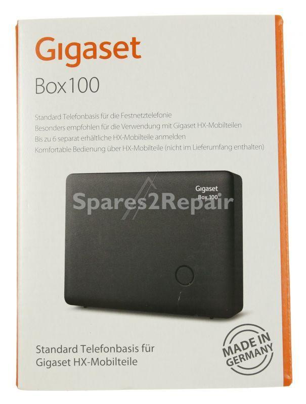 Gigaset Communicator - Gigaset Box 100, Dect Basis, Schwarz