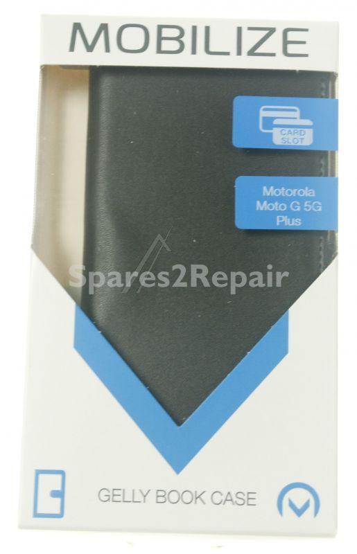 Mobilize Leather Bag Gsm - 26473 Mobilize Classic Gelly Wallet Book Case Motorola Moto G 5g Plus Black