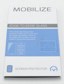 Mobilize Display Protective Film - 44623 Mobilize Edge-to-edge Glass Screen Protector Samsung Galaxy S8+ Black
