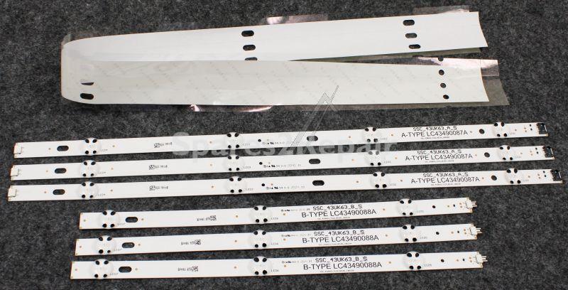 Lg Led backlight bar - Lc43490059a Agf78860201 Total Led Array Kit