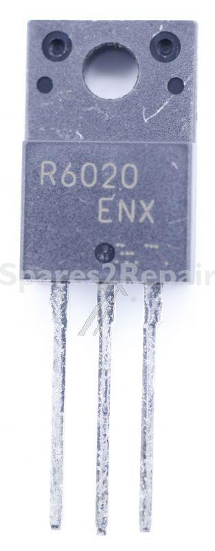 Rohm Semiconductor Mos Fet Transistor - R6020 N-kanal Mosfet, 600v 20a, To-220fm