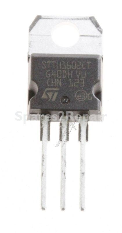 Stmicroelectronics Diode - 200v-8a Diode, Ultra Fast 21ns, Zweifach Cc, To-220