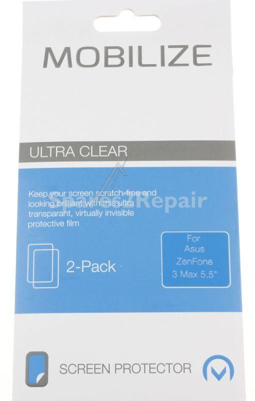 Mobilize Display Protective Plastic Film - Mobilize Glass Screen Protector Asus Zenfone Max Pro (m2) Zb631kl