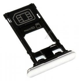 Sony Sim card Holder - 1304-9104 U50039991 Sony Xperia Xz - Sim Card-memory Card Holder Silver