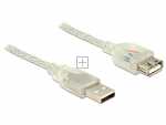 Delock Type A Plug/type A Socket Usb 2.0 - Extension Cable Usb 2.0 Type-a Male > Usb 2.0 Type-a Female
