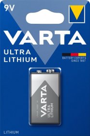 Varta 1604d Alkaline Batteries - 6lr61 9,0v Professional Lithium E-block Suitable For Varta 1er-blister