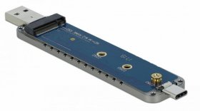 Delock Hard Drive Enclosure M.2 - Externes Gehause Fur M.2 Nvme Pcie Ssd Mit Usb Type-c™ Und Typ-a Stecker