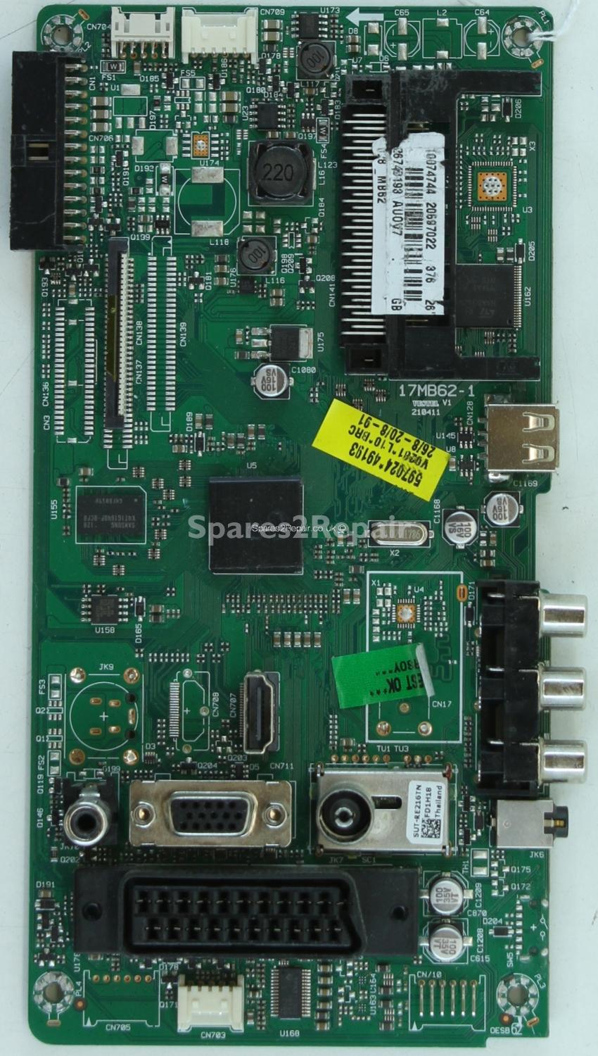 Alba LCD26947HD - Main AV - 17MB62-1 - V1 - 210411 - 20597022