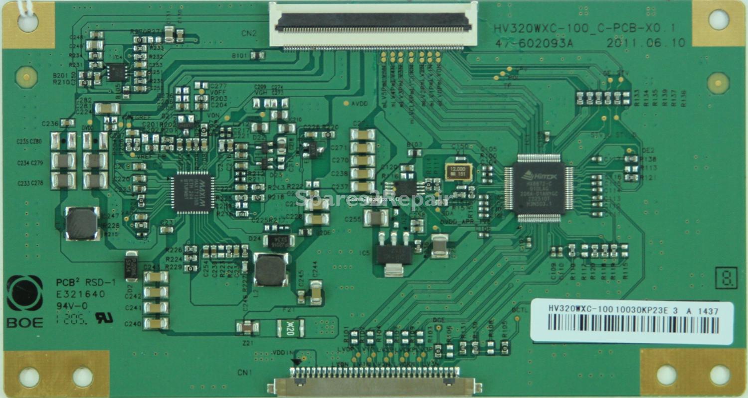 Alba LCD32947HD - T-Con - 47-602093A - HV320WXC-100_C-PCB-X0.1