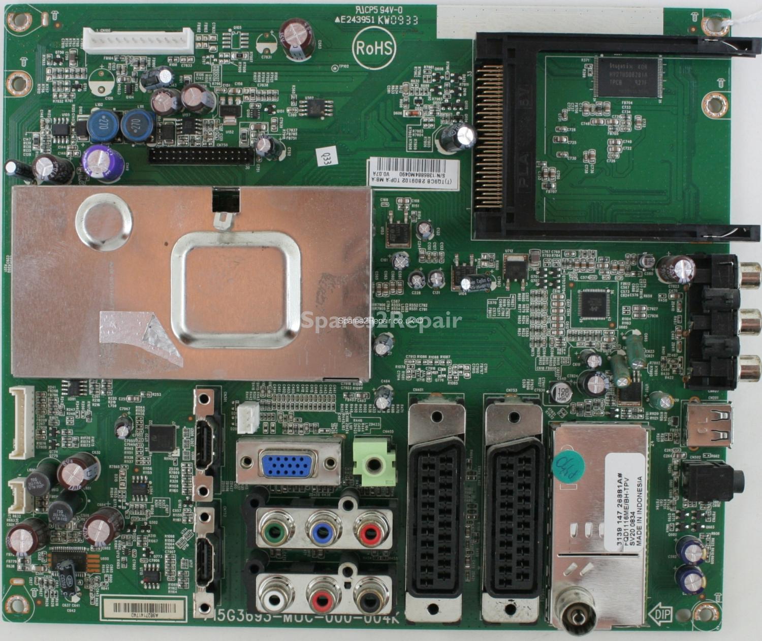 Alba L32M1 - Main AV - 715G3693 - MOC-000-004K