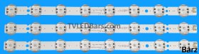 LG LED Backlight Array LG AGM76191801 43" HC430DQG-SLUR2 -SLUR1 SSC_43UK65(LGD)_8LED_SVL430A62 3pcs