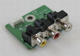 Dell W2600 - Inputs - TV OUT BD - 6832152200-01 - PTB-1522