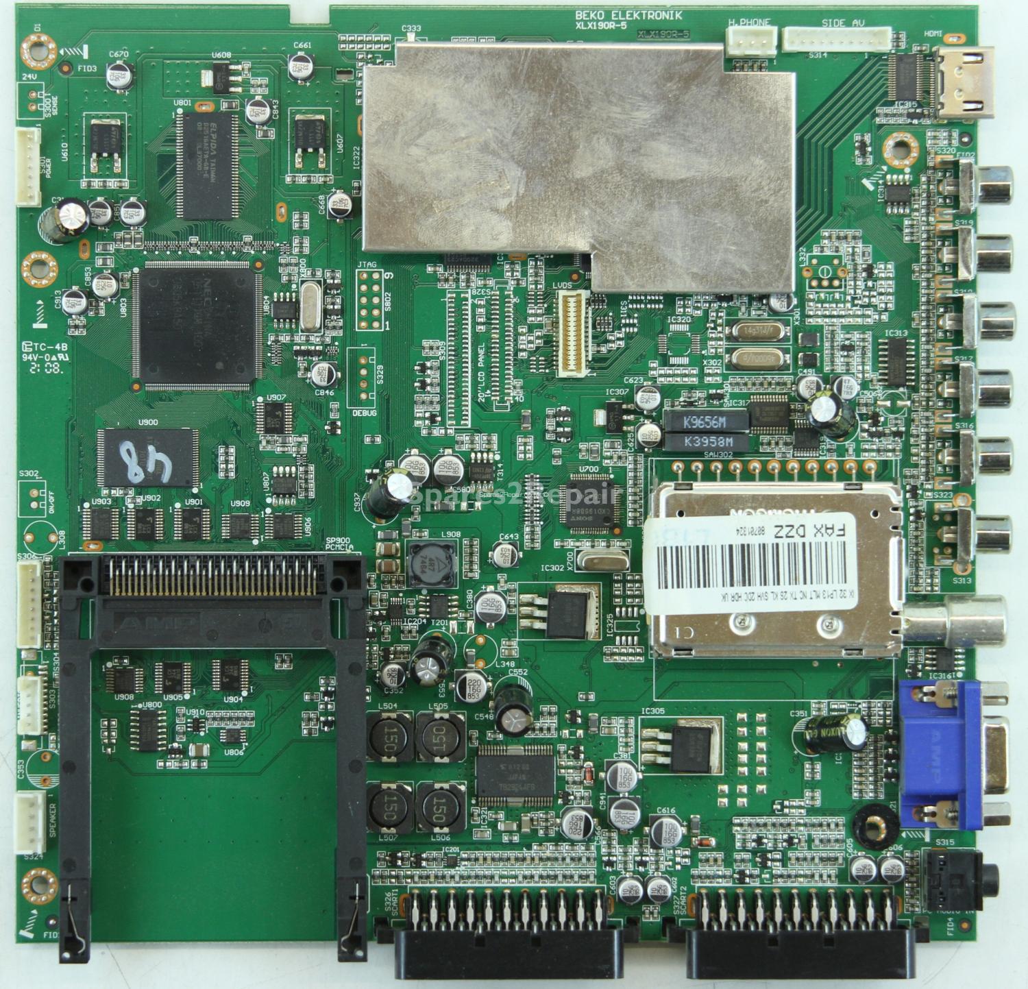 Digifusion D32WLU53HID - Main AV - BEKO ELEKTRONIK - XLX190R-5 - FAX DZZ