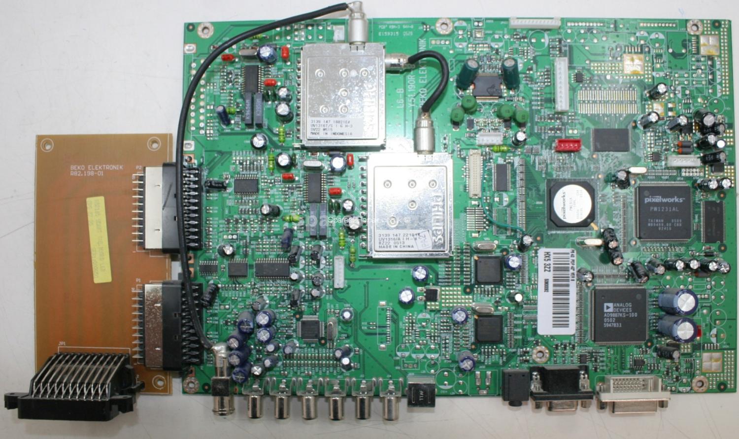 Goodmans GTV42P4 - Main AV - Y51.190R-8 - L6-B - R82.198-01 - HX5 3ZZ