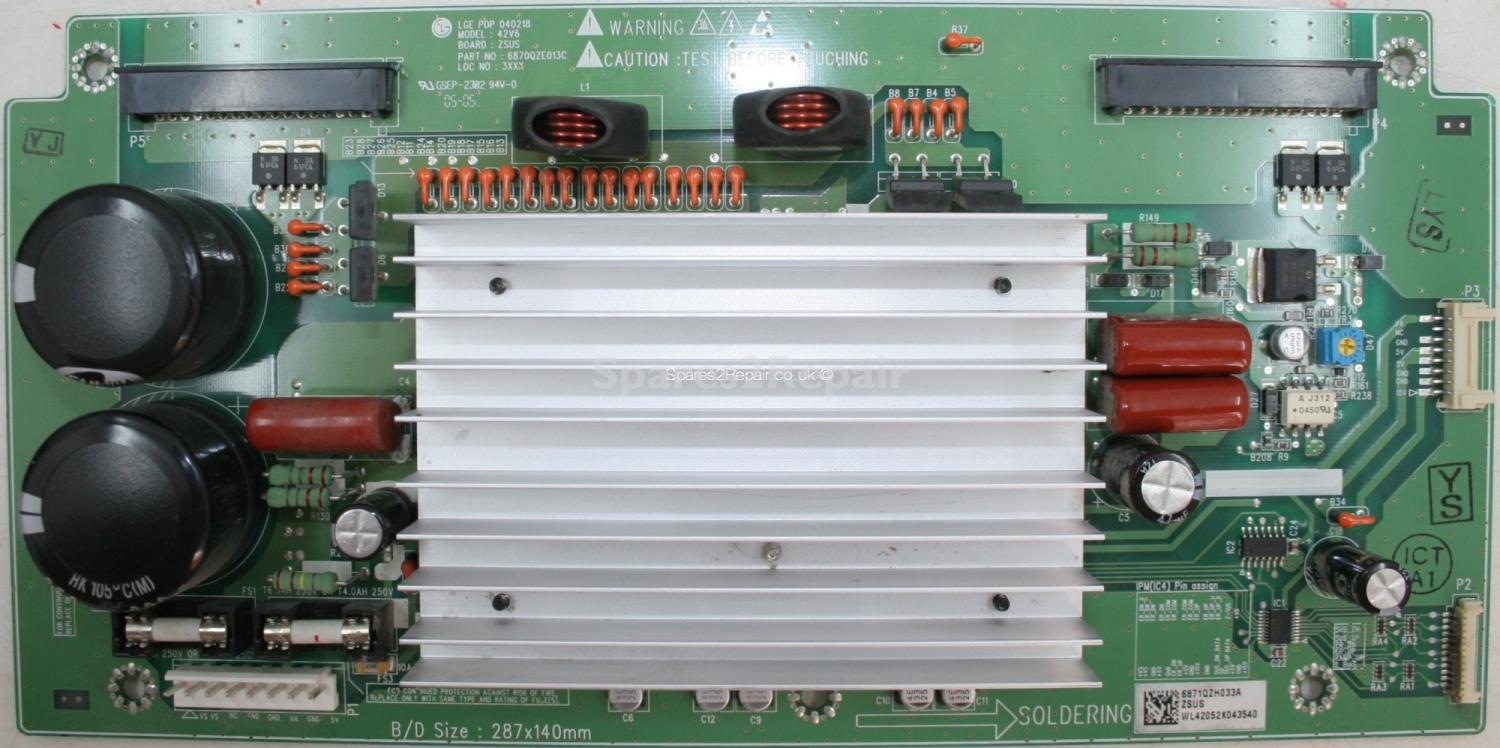 Goodmans GTV42P4 - ZSUS - 6871QZH033A - 6870QZE013C - 42V6 ZSUS - PDP 040218