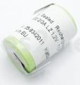 Gp Batteries Industrial Cells/batteries - 1,2v-1100mah Industrial Battery W. Solder Feet Ni-mh 17mm X