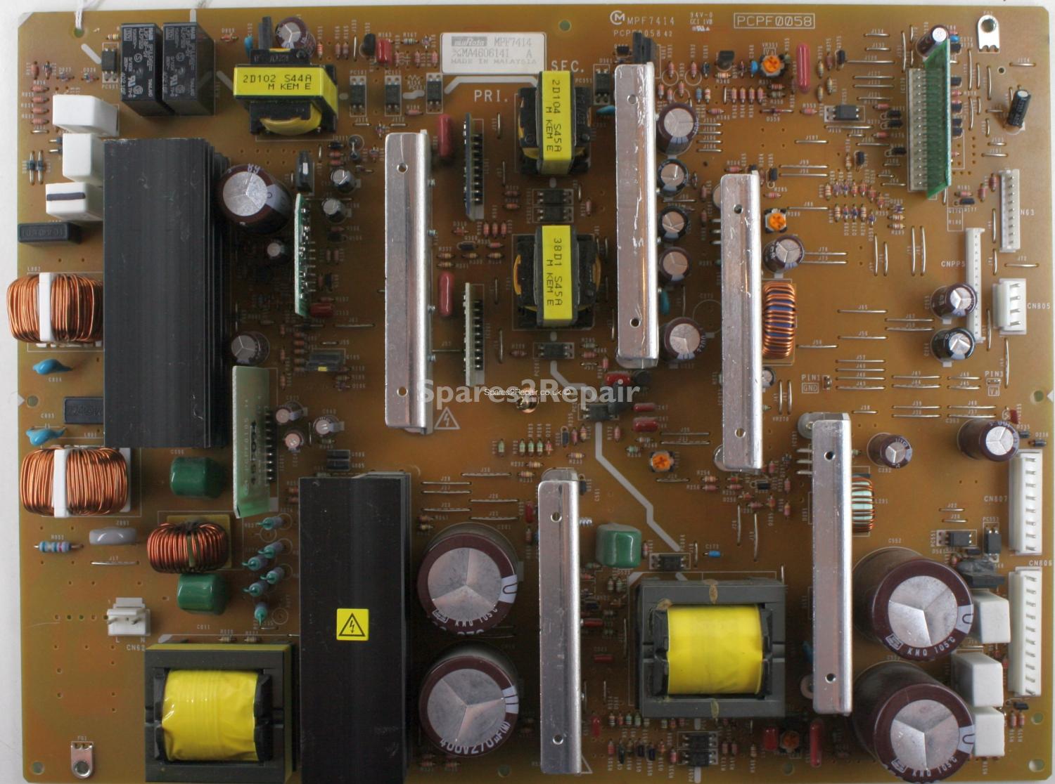 Hitachi 42PD4200 - PSU - MPF7414 A - PCPF0058 (42)