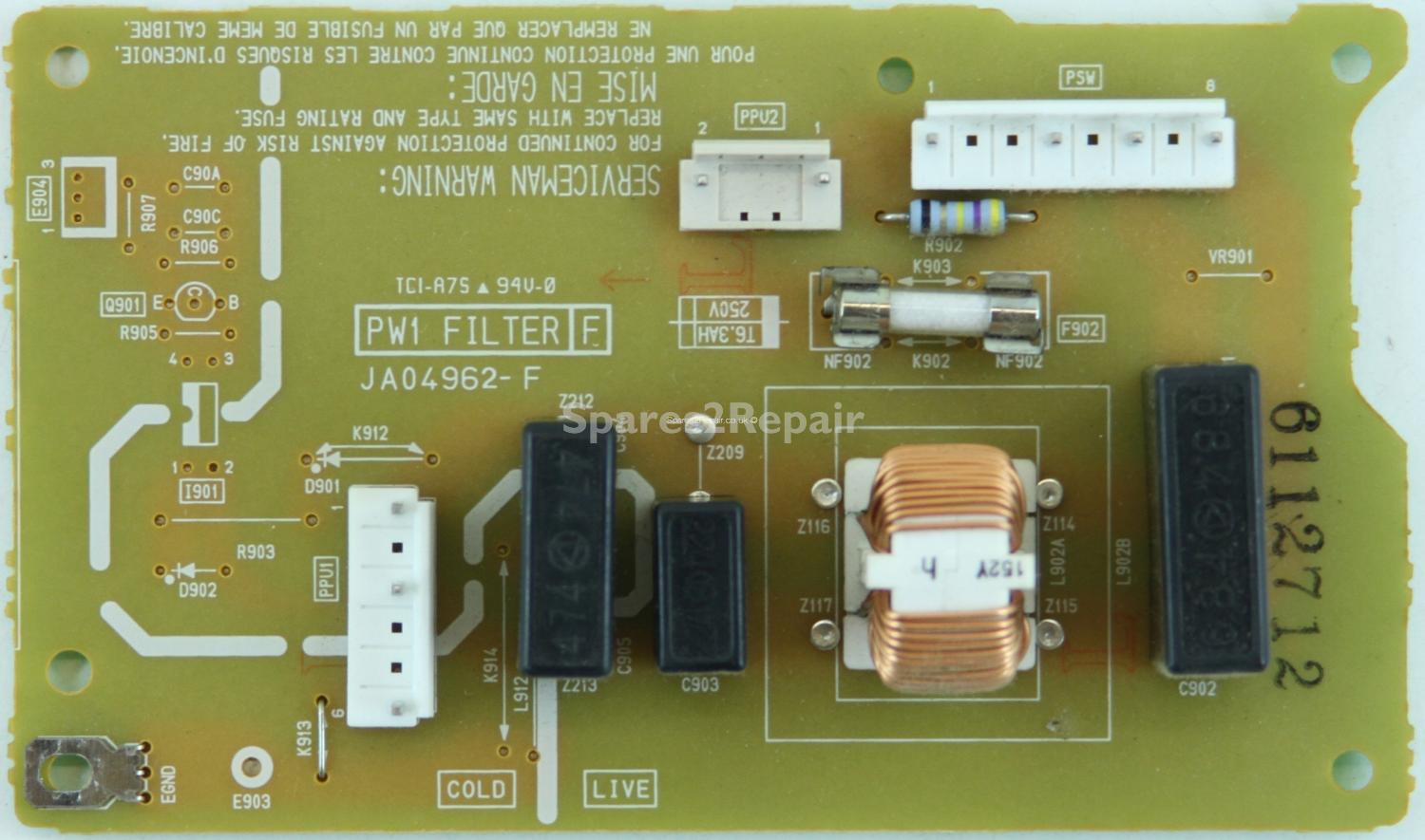 Hitachi 42PD5000 - PW1 FILTER - JA04962-F