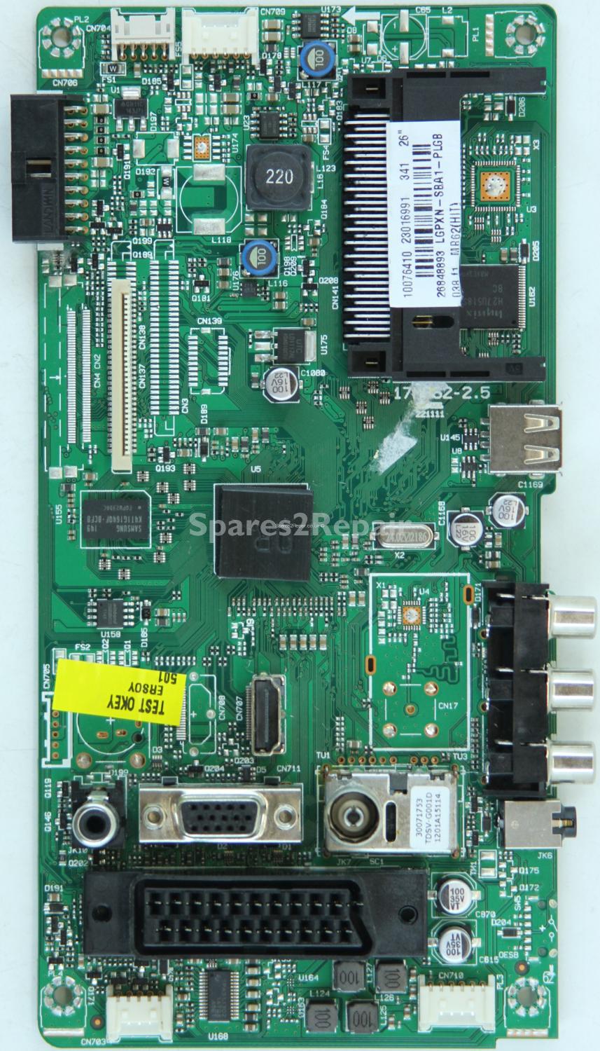 Hitachi L26DN04U - Main AV - 23016991 - 17MB62-2.5 - 221111