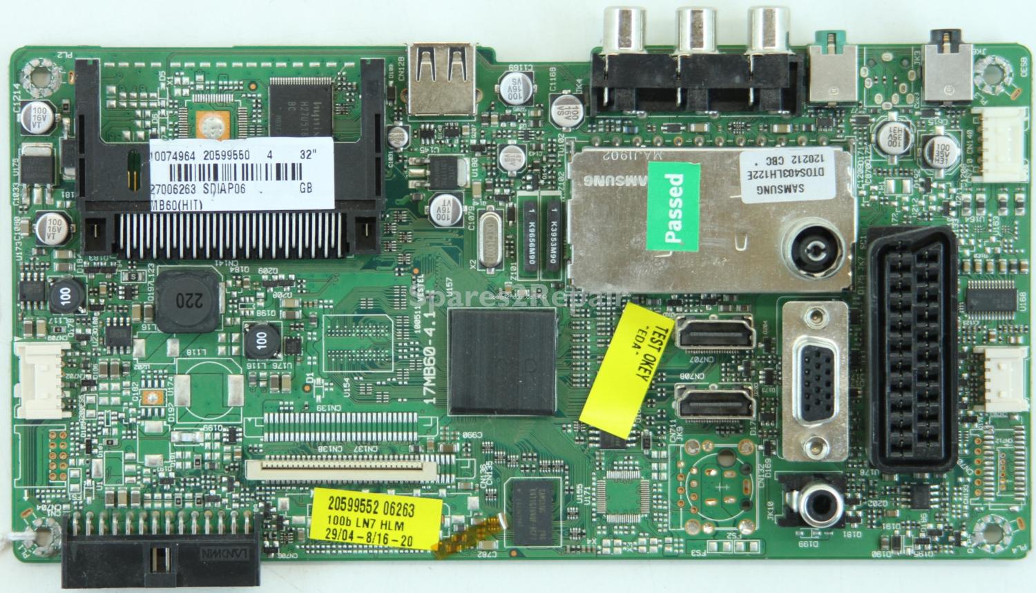 Hitachi L32HK04UA - Main AV - 17MB60-4.1 - 100511 - 20599550