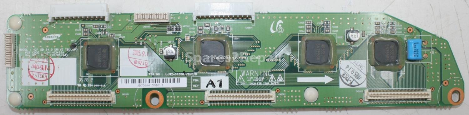 Hyundai HPTD4205 - DRV - LJ92-01356A - A1 - LJ41-03492A - R1.0 - 42 SD S4.0 DRIVE YB LOW