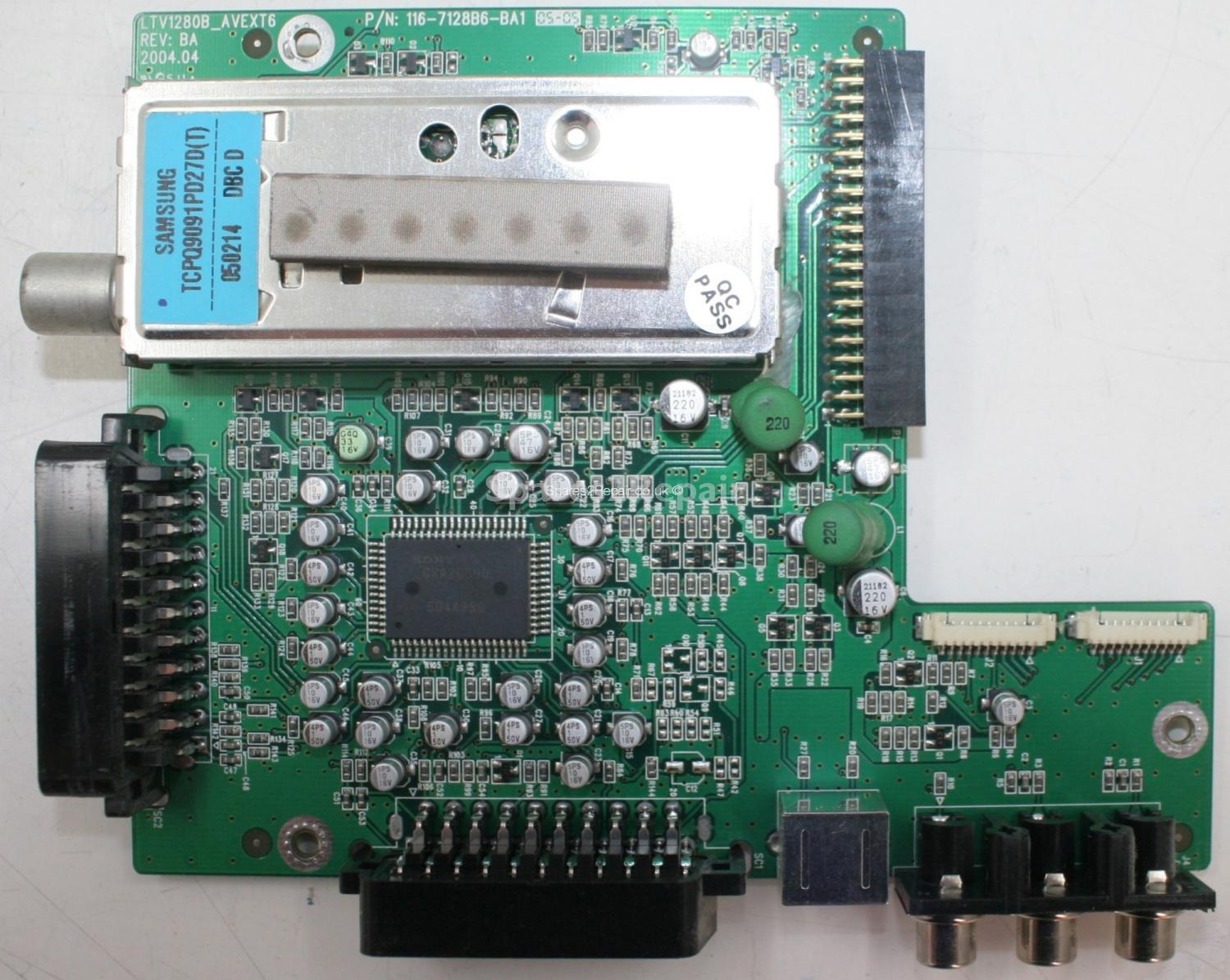 Hyundai HQL320WR - Tuner + IO - 116-7128B6-BA1 - LTV1280B_AVEXT6 - REV BA