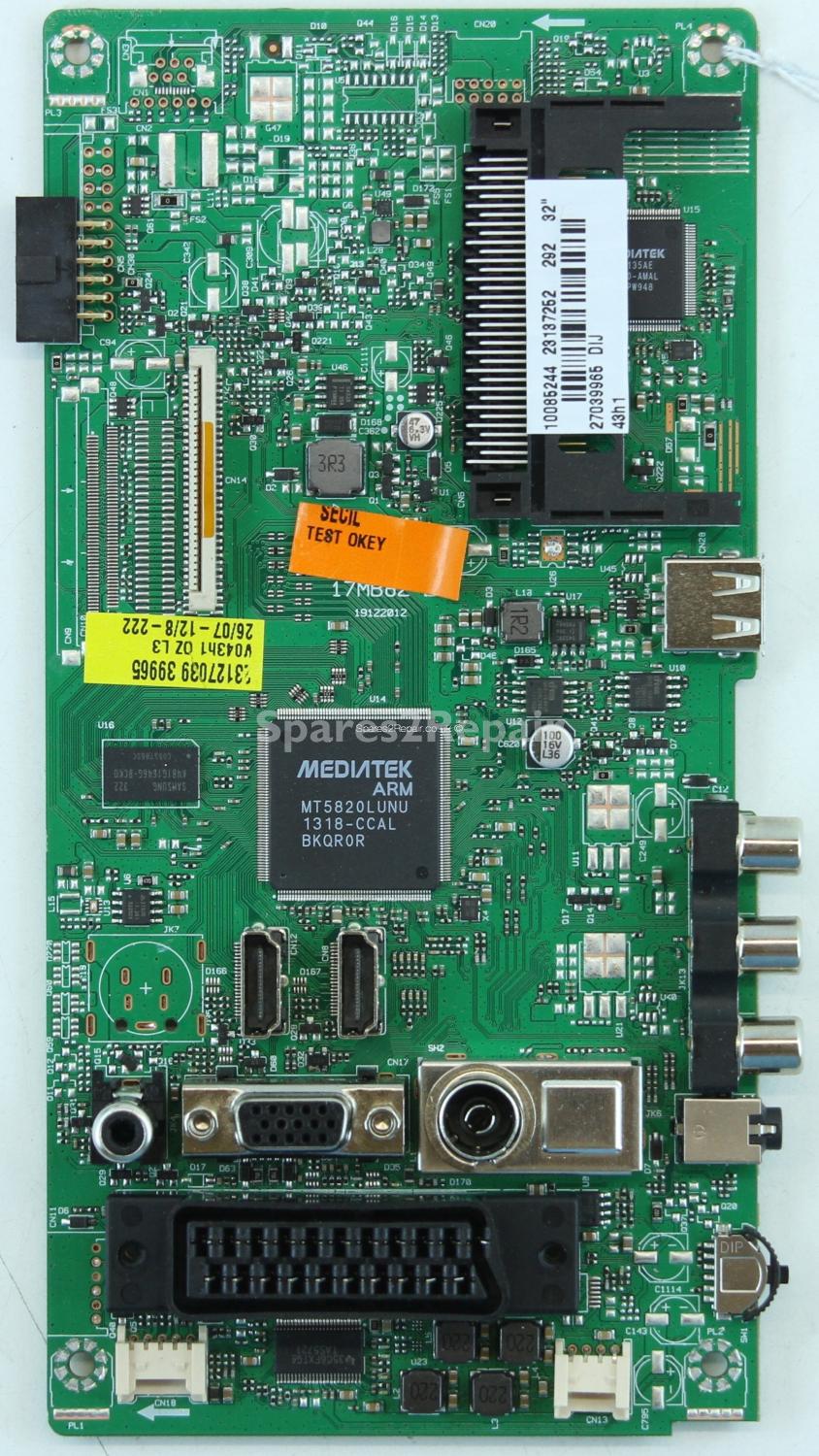 JMB JT0132003B/01 - Main AV - 23137252 - 17MB82-2 - 19122012