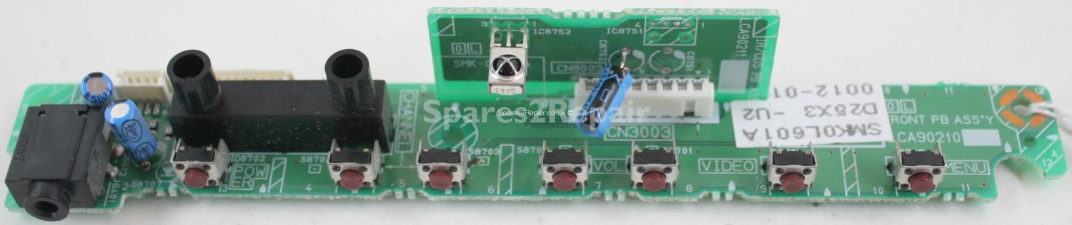 JVC LT-26C31BJE - Buttons/IR Board - CN3003 - SMK0L601A - LCA90210 - CN8003 - LCB90211 -001A