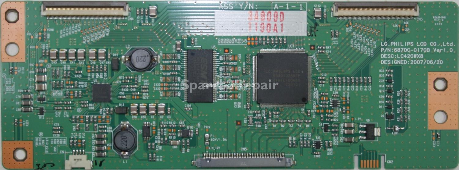 LG 42LT75-ZA - LVDS - 6870C-0170B Ver1.0 - LC420WX8 - 6871L-1190A