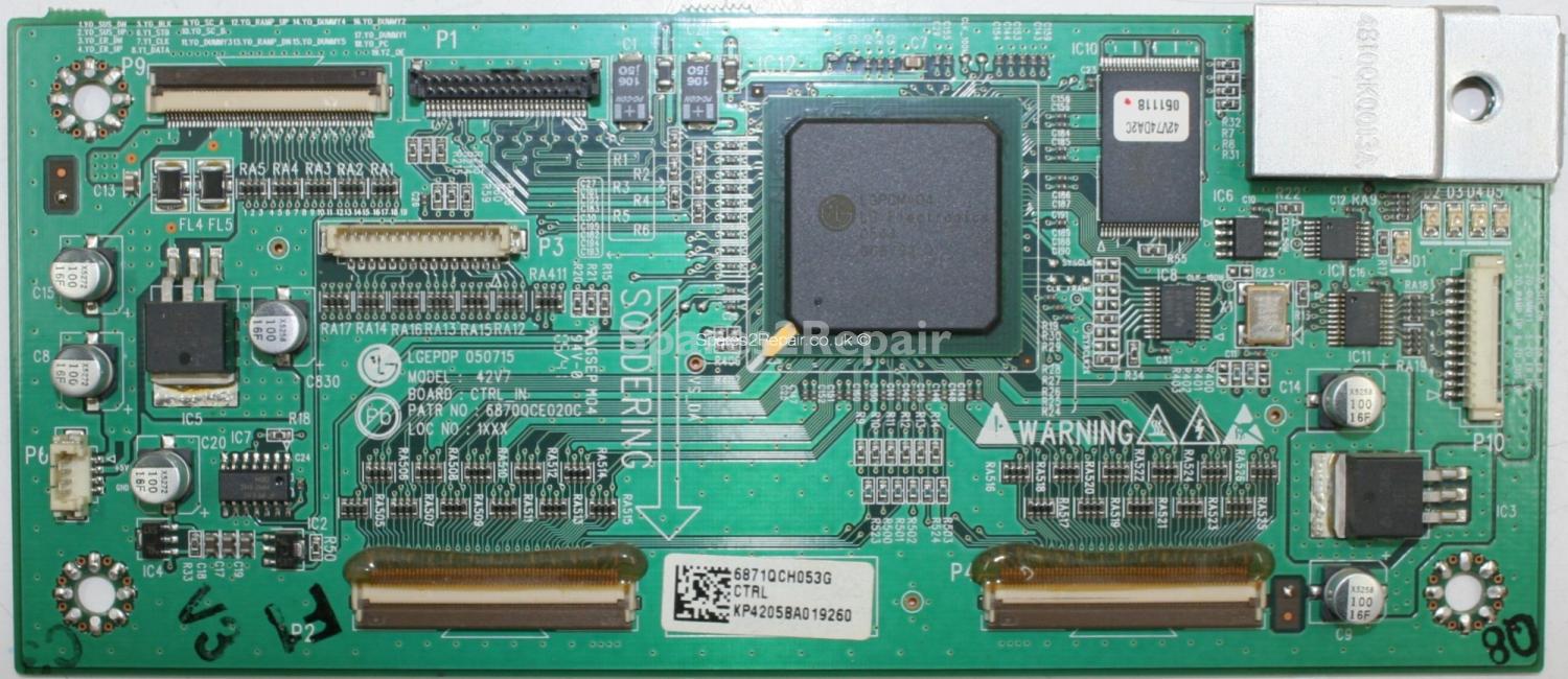 LG 42PX3RV - LVDS - 6871QCH053G - 6870QCE020C - PDP 050715 - 42V7 CTRL_IN