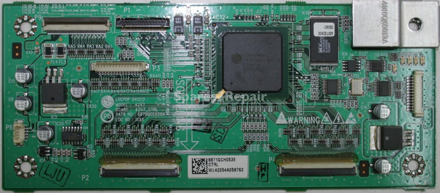 LG 42PX3RV-ZA - LVDS - 6870QCE020A - 42V7_CTRL - PDP 041213 - 68