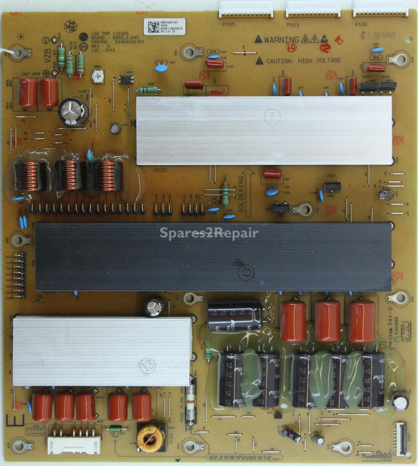 LG 60PZ570 - ZSUS - EBR73561701 - EAX64232101 - REV:D - LGE PDP 110325 - 60R3_Z_EMI