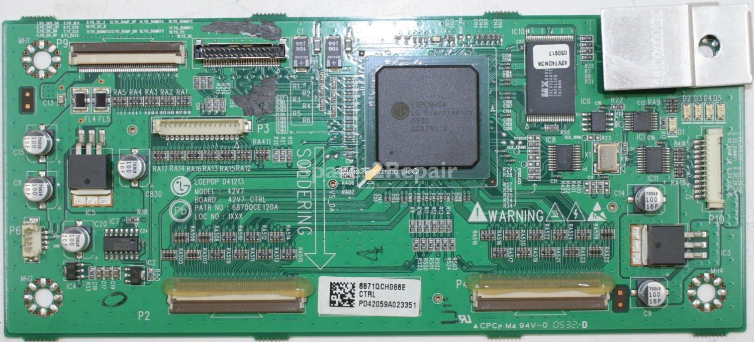 LG 42PX3RV-ZA - LVDS - 6871QCH066E - 6870QCE120A - PDP 041213 - 42V7_CTRL