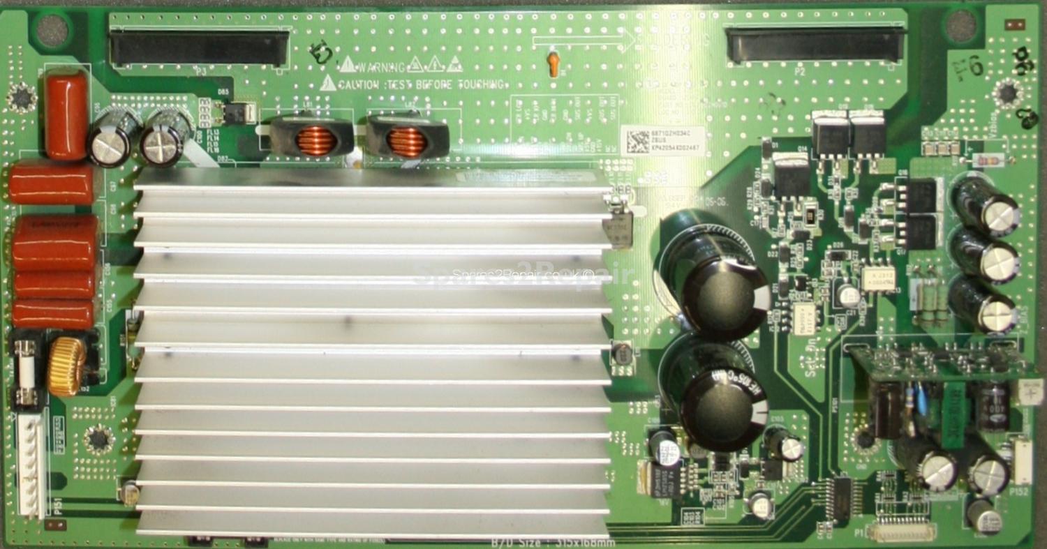 LG RZ-42PY10X - SUS - 42X2 ZSUS - 6870QZH001D - PDP 040910