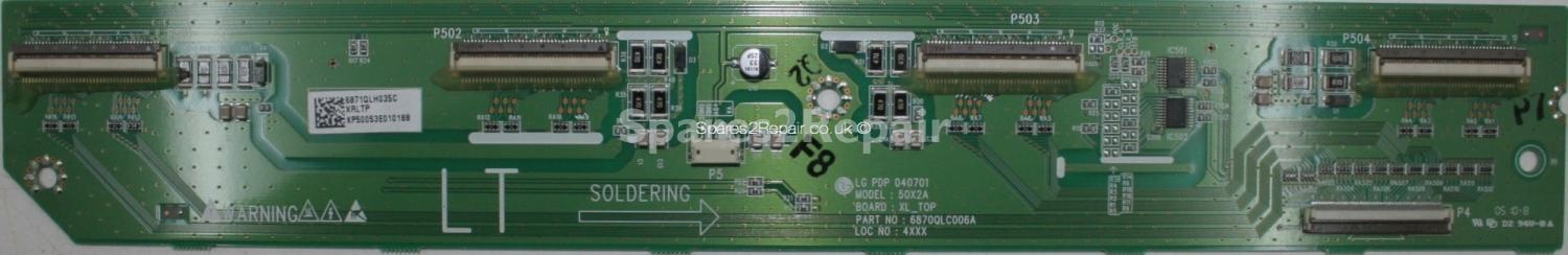 LG RZ-50PY10 - Buffer - 6871QLH035C - 6870QLC006A - PDP 040701 - 50X2A - XL_TOP