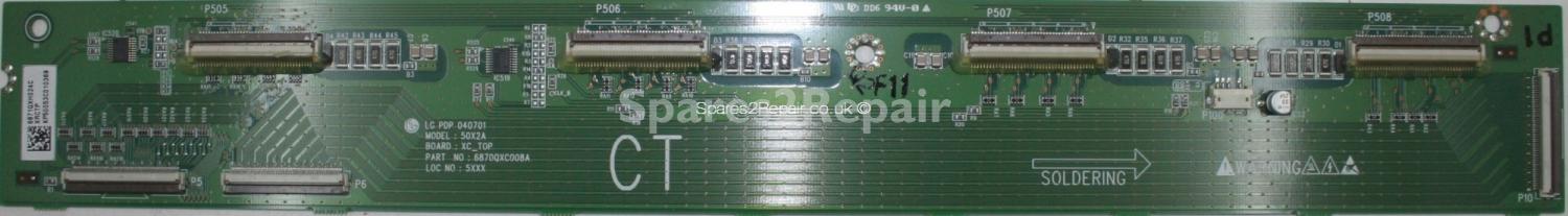 LG RZ-50PY10 - Buffer - 6871QXH024C - 6870QXC008A - PDP 040701 - 50X2A - XC_TOP