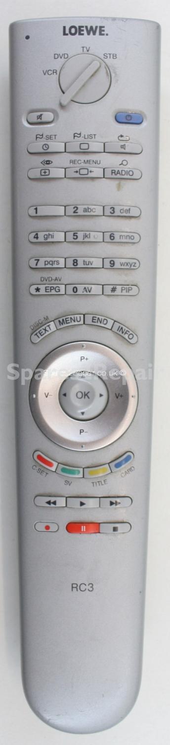 Loewe RC15701/00 3128 147 16221 Remote Control