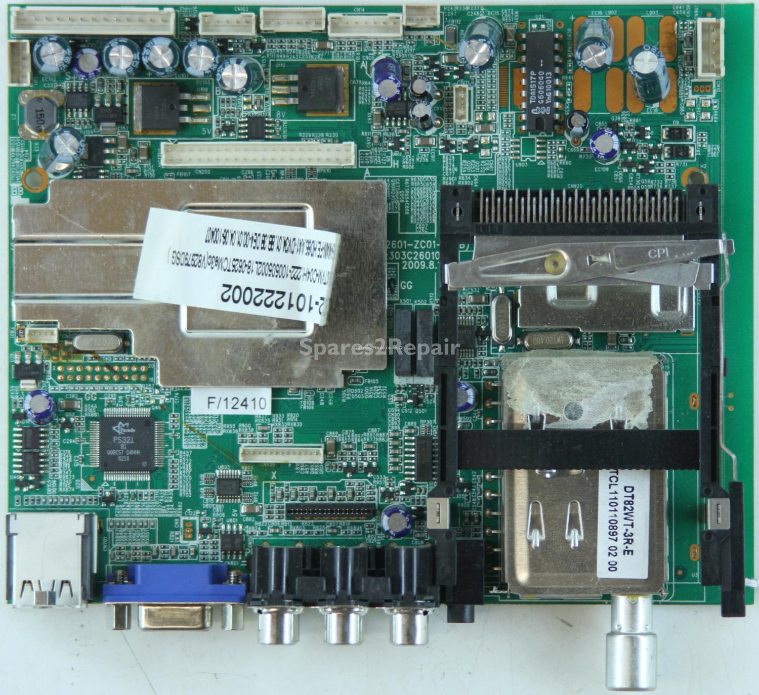 Logik L26DVDB20 - Main AV - MSDV2601-ZC01-03(B) - 303C260107E - MTC260TVM-C04