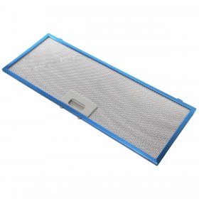 Universal Wire Mesh Cooker Hood Filter, Handle Side Length 458mm, Plain Side Length 177mm, fits Elica, Whirlpool, Indesit, Turboair, Bauknecht