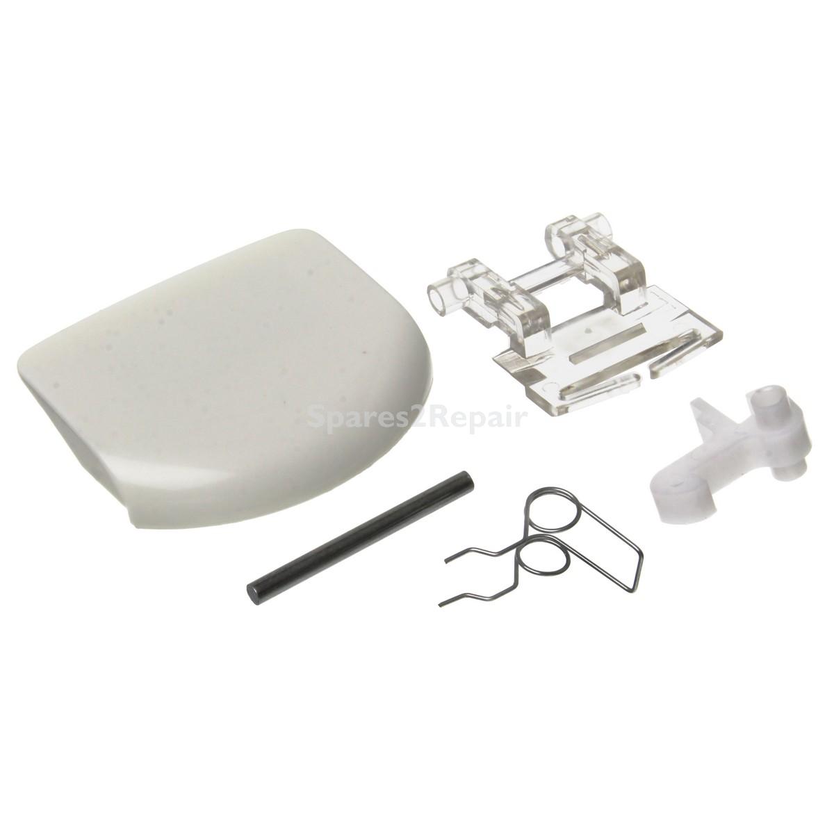 Compatible for Servis M300, M3000, M900, M9000 Series White Plastic Door Handle Kit