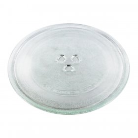 Universal Microwave Turntable Glass Plate with 3 Fixers (245mm)