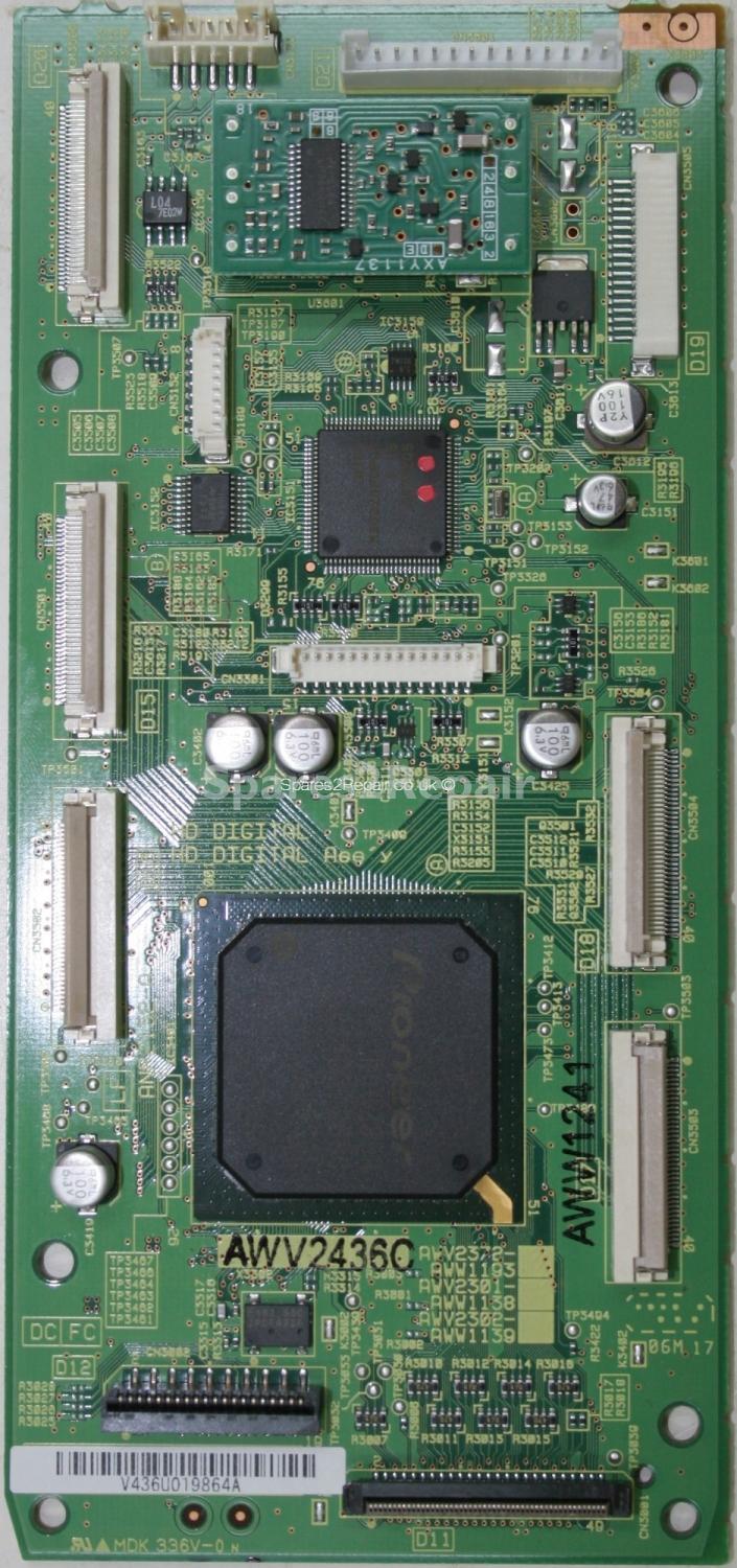 NEC PX50XM6G - HD Digital Assy - ANP2152-A - AWW1241 AWV2436C