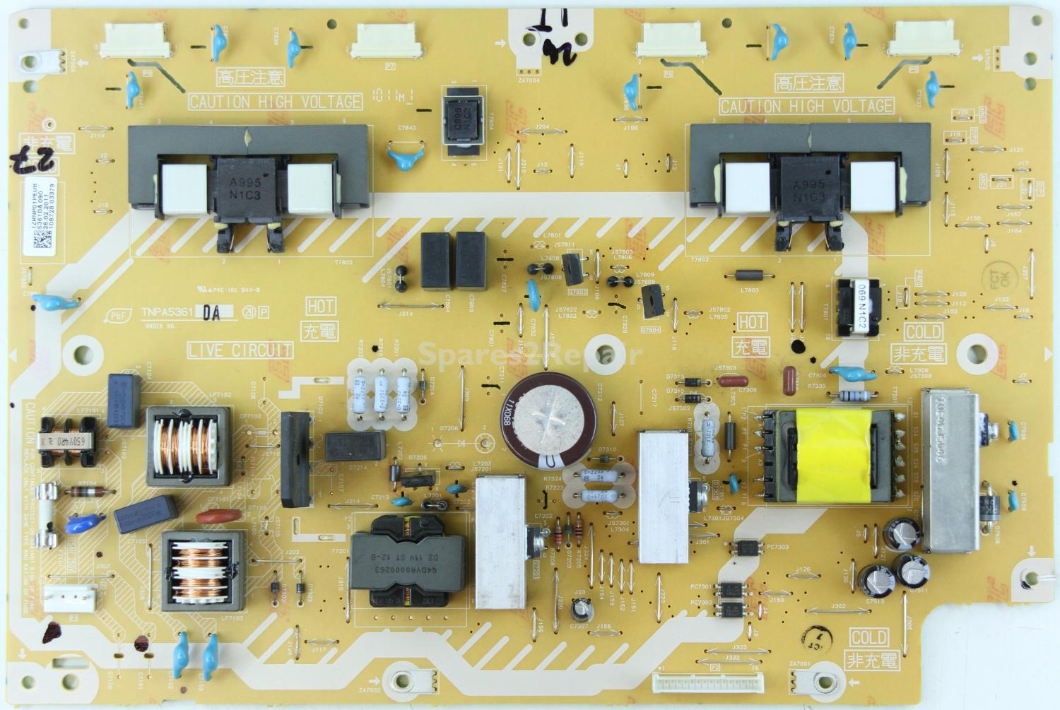 Panasonic TX-L32UB - PSU - TNPA5361 DA - TZRNP01PEUB