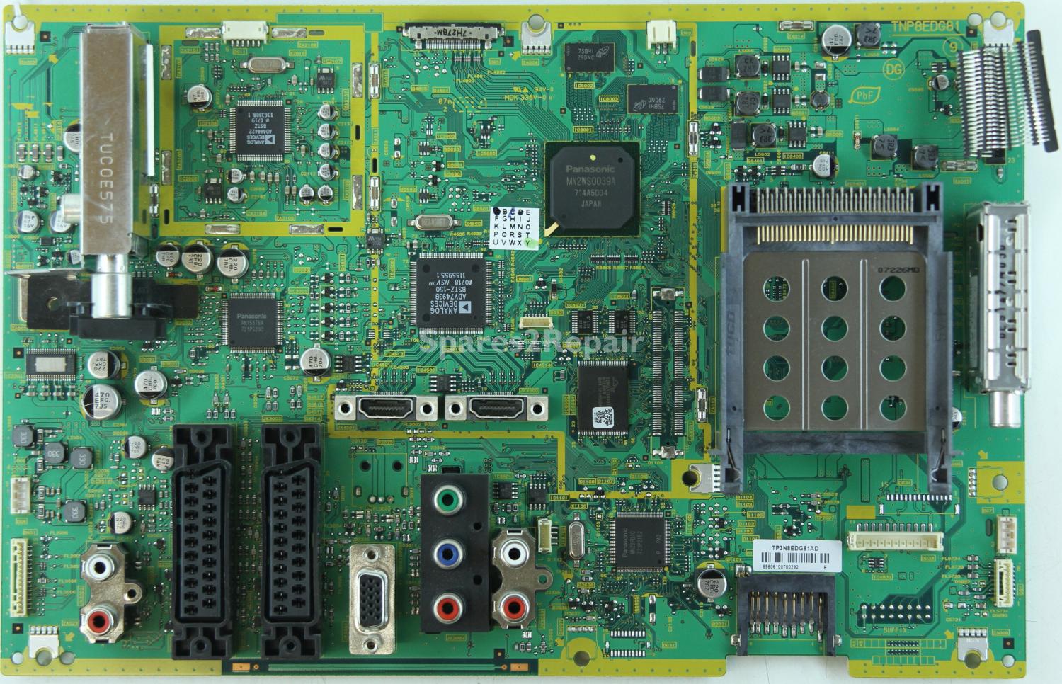 Panasonic TX-32LMD70 - Main AV - TNP8EDG81 - TP3N8EDG81AD