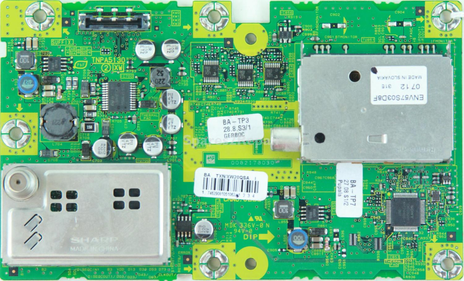 Panasonic TX-L32G20B - Freesat Tuner - TXN/XW20QSA BA - TNPA5130 2 XW