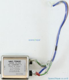 Panasonic TH-37PE50B - AC Noise Filter - GL-2080M-1 - 250VAC 8A 50/60Hz