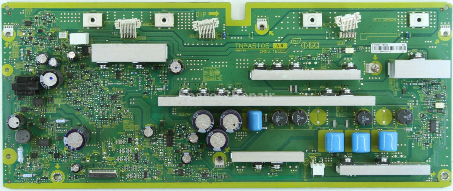 Panasonic TX-50U20B - YSUS - TNPA5105 AB - TXNSC11FEK50