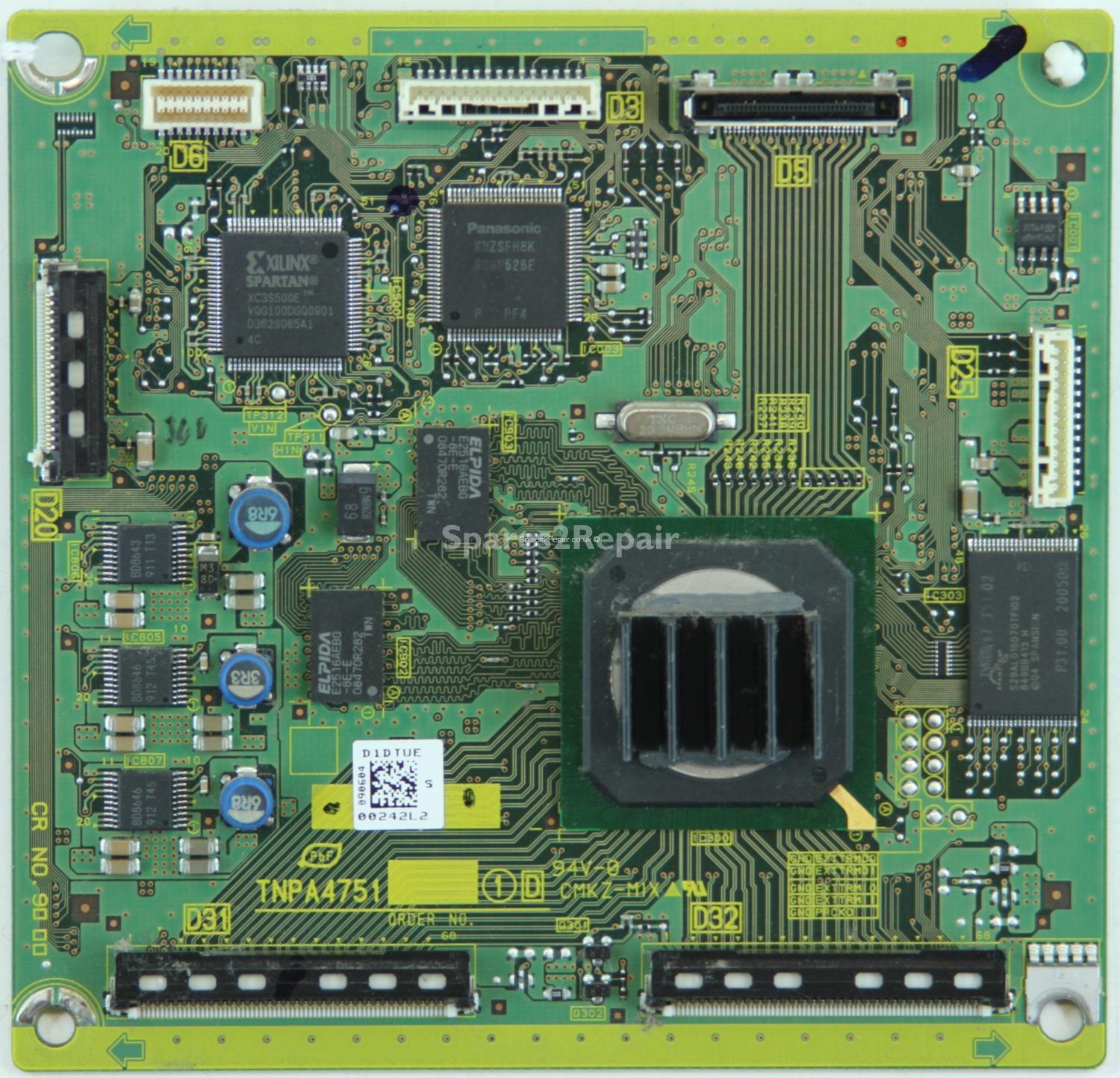 Panasonic TX-P42GI15B - Board - TNPA4751 1 D