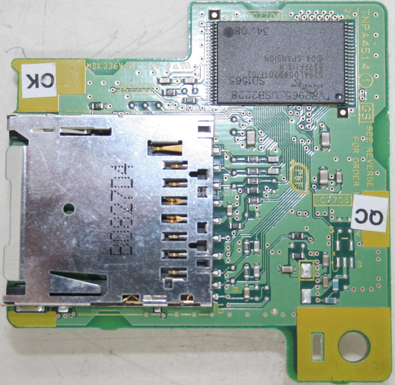 Panasonic TH-50PZ81B - Board - TNPA4514 - TXNGS1SLTD