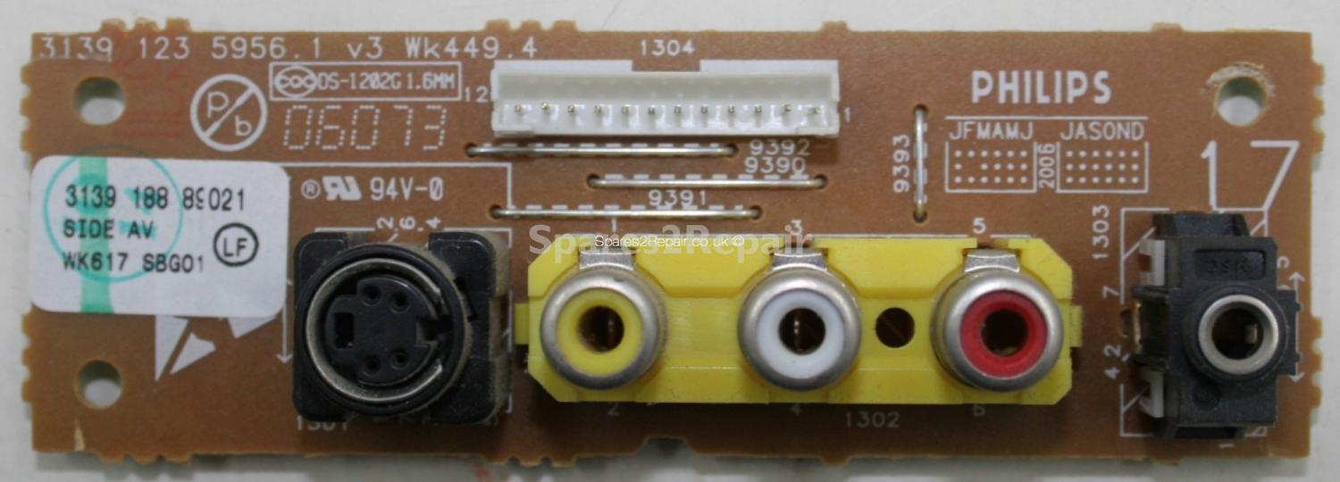 Philips 26PF7521D/10 - SIDE AV - 3139 123 5956.1 V3 - 3139 188 89021